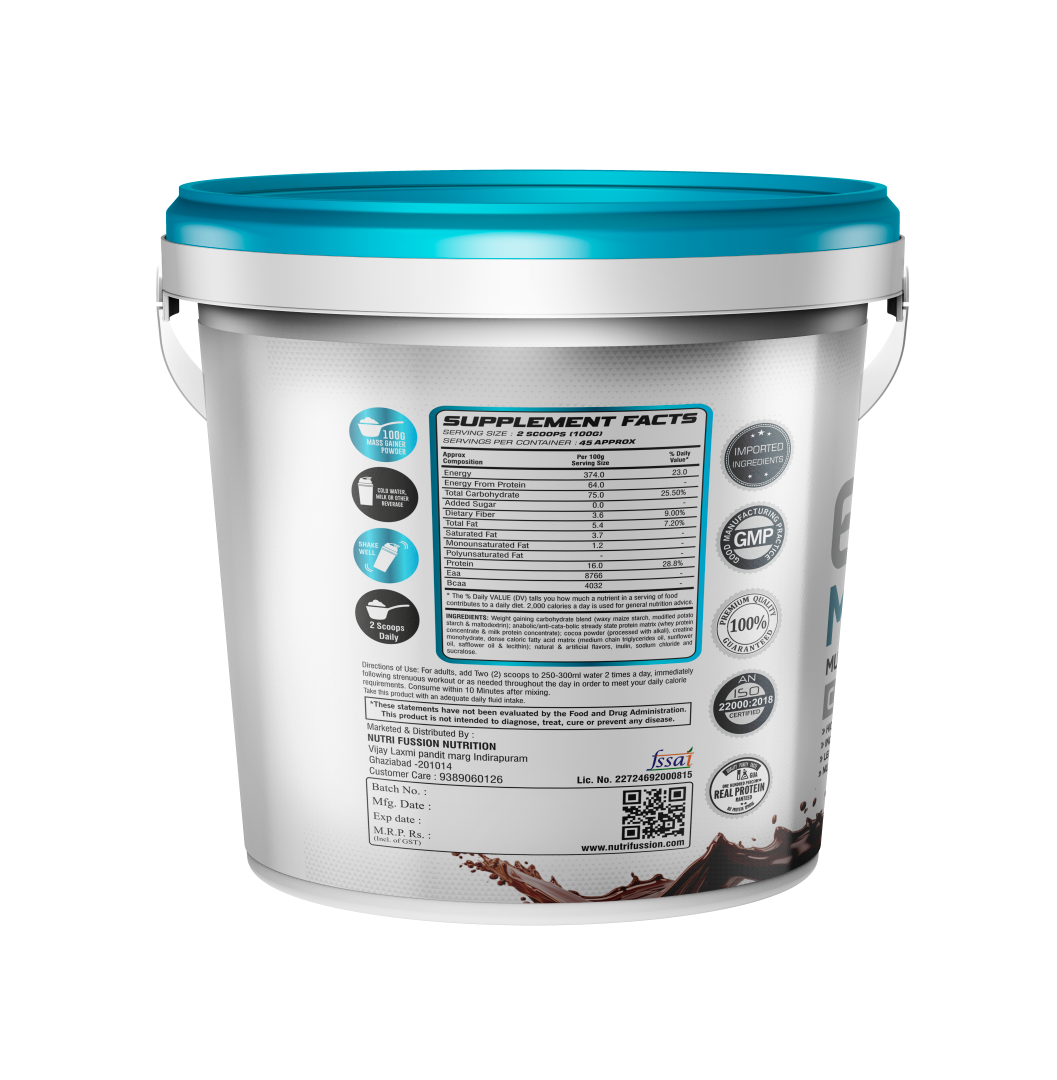 NF MASS GAINER BUCKUT COMPOSTION