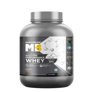 MuscleBlaze Biozyme Performance Whey (Rich Chocolate, 2kg)