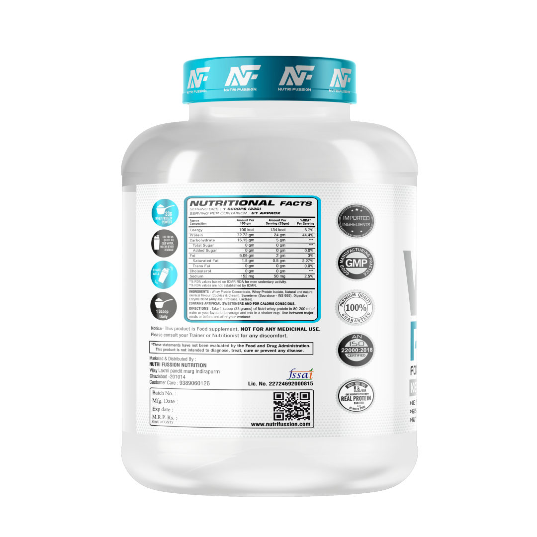 Nutri Fussion Whey Protein (Muscle Support & Recovery) - Image 4
