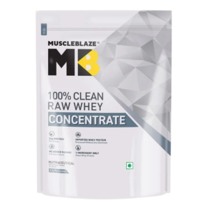 MuscleBlaze 100% Clean Raw Whey Protein Concentrate